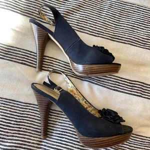 Black Madden Girl Heels